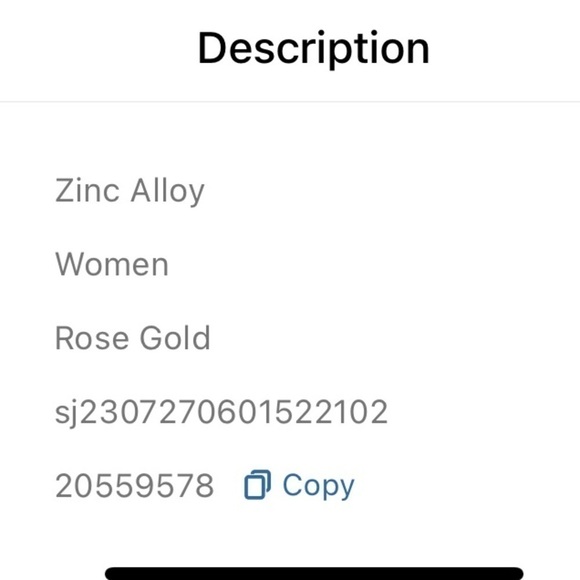 Vintage Faux Pearl Ring Hollow Rose Gold Plated - Picture 3 of 4